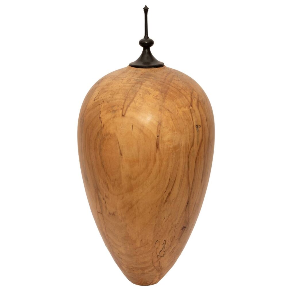 Elegant Wooden Vessel