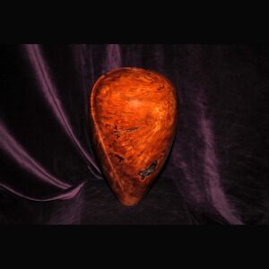 Tall redwood vase, three way style with stand (dry flowers only)