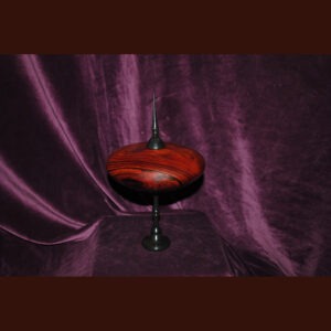 Walnut Sculpture with finial top